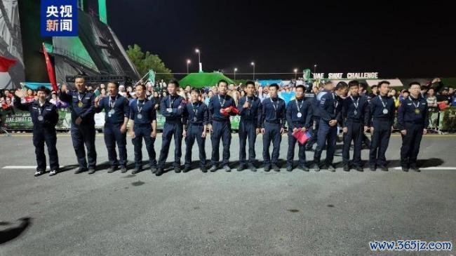 阿联酋特警挑战赛浙江特警队获第一